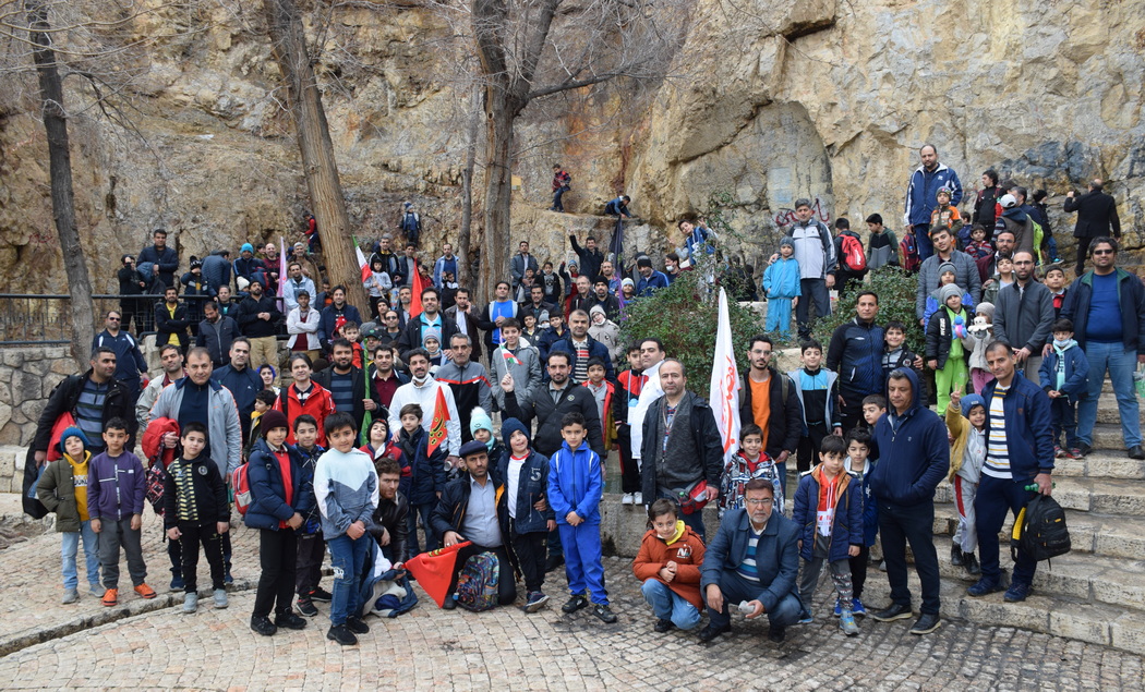 کوه گشت پدر وپسری دانش آموزان دوره اول(5)